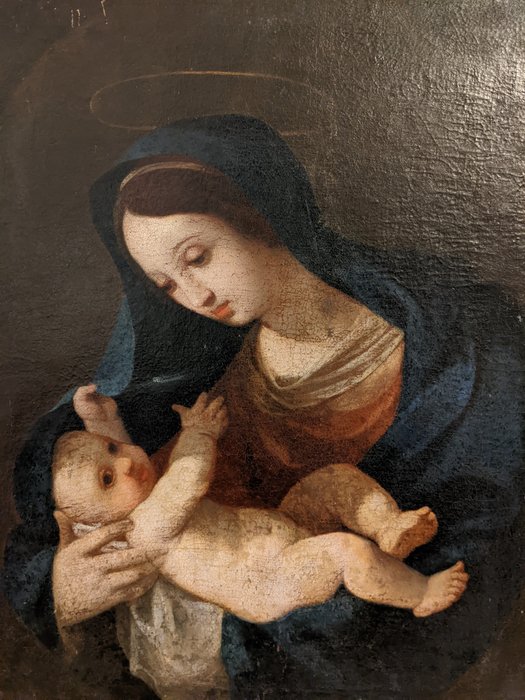 Preview of the first image of Italian school (XVII) - Madonna and Child.
