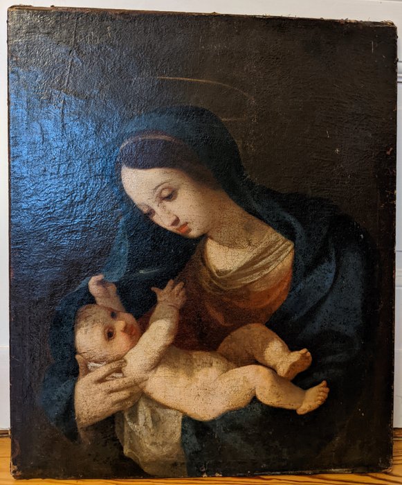 Image 2 of Italian school (XVII) - Madonna and Child