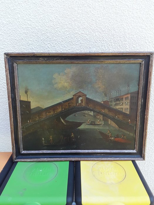 Image 3 of Scuola italiana (XVIII-XIX) - Il ponte di Rialto
