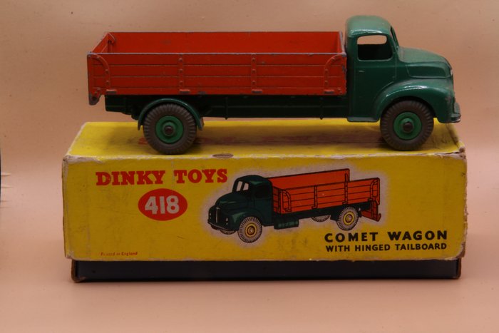 Preview of the first image of Dinky Toys - ref. 418 Camion Benne Comet.