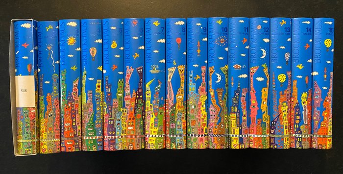 Image 3 of James Rizzi (1950-2011) - THE ADVENTURE OF READING (complete Brockhaus)