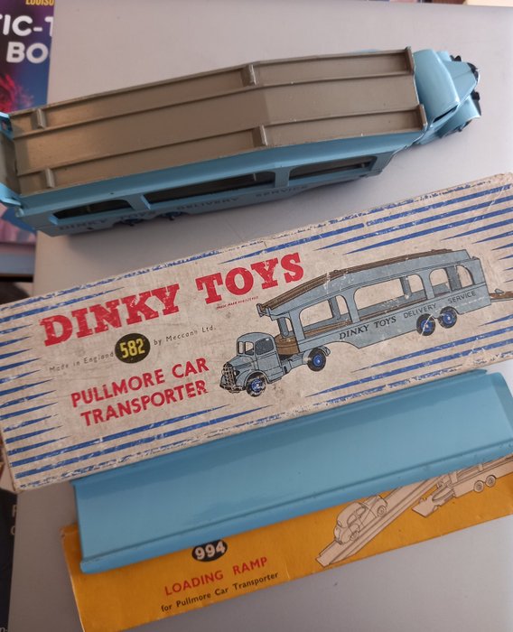 Image 2 of Dinky Toys - 1:43 - ref. 582 Bedford Pullmore car transporteur. Avec boite