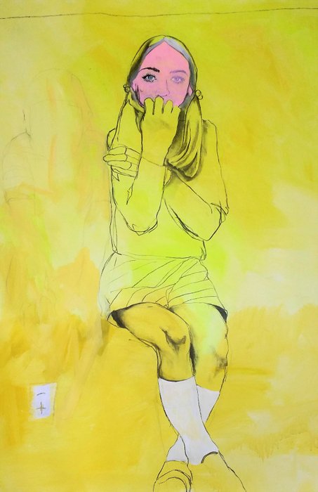 Preview of the first image of Romy van Rijckevorsel - Mellow yellow.