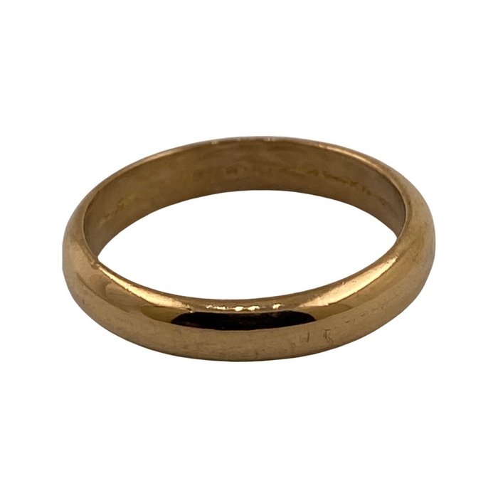 Preview of the first image of Vintage Wedding 22k Gold ring - 22 kt. Yellow gold - Ring.