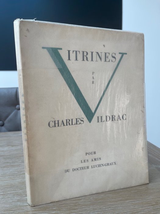 Preview of the first image of Charles Vildrac / Chapelain Midy [signé] - Vitrines - 1930.