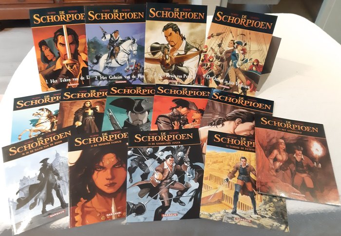 Preview of the first image of De Schorpioen 1 t/m 14 - Volledige reeks - Softcover - First edition - (2000/2022).