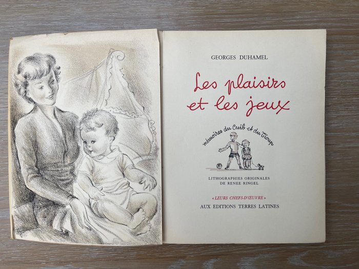 Image 2 of Georges Duhamel / Renée Ringel - Les plaisirs et les jeux - 1950
