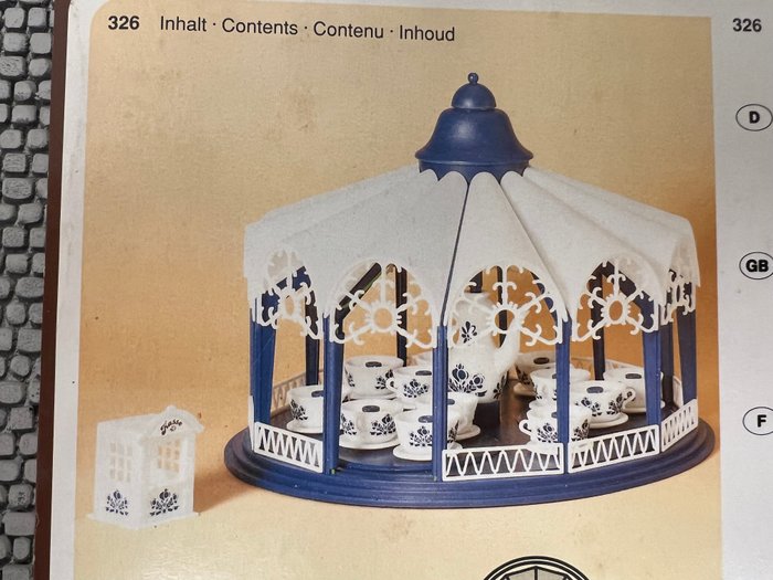 Image 3 of Faller H0 - 326 - Scenery - Carousel "Coffee Cups"