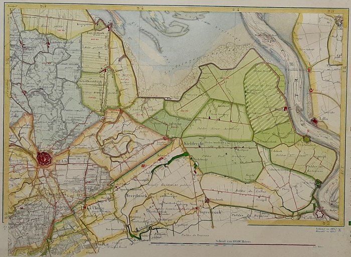 Preview of the first image of Netherlands, Hulst, België, Zeeuws-Vlaanderen - Hulst - ca. 1895.