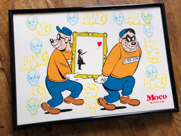 Image 3 of Koen Betjes - Beagle boys steal Banksy from the moco museum