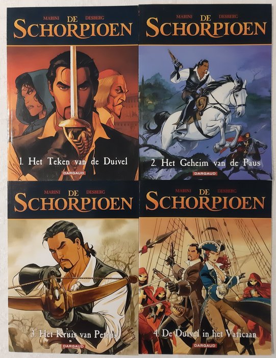 Image 3 of De Schorpioen 1 t/m 14 - Volledige reeks - Softcover - First edition - (2000/2022)