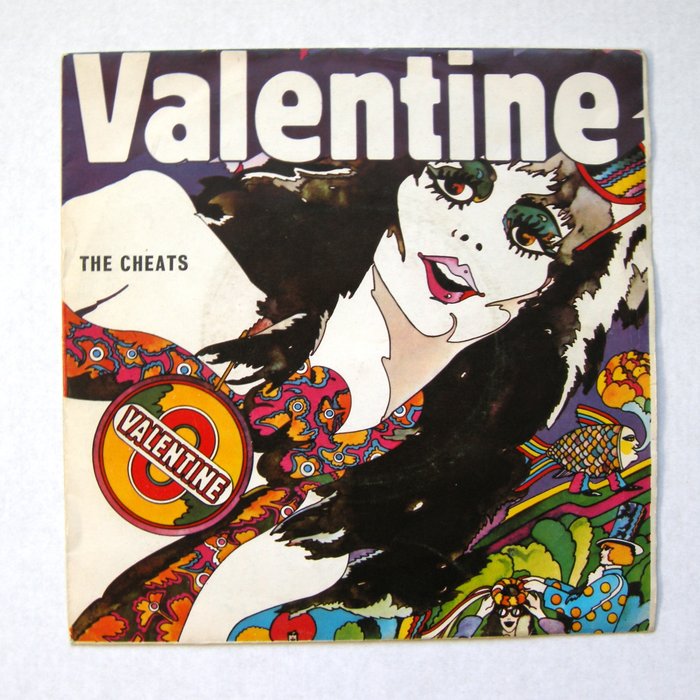 The Cheats - Valentine - Yksittäinen vinyylilevy - 1968