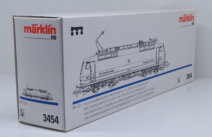 Image 3 of Märklin H0 - 3454 - Electric locomotive - AEG "Innovative Technik", 1995 MHI - DB