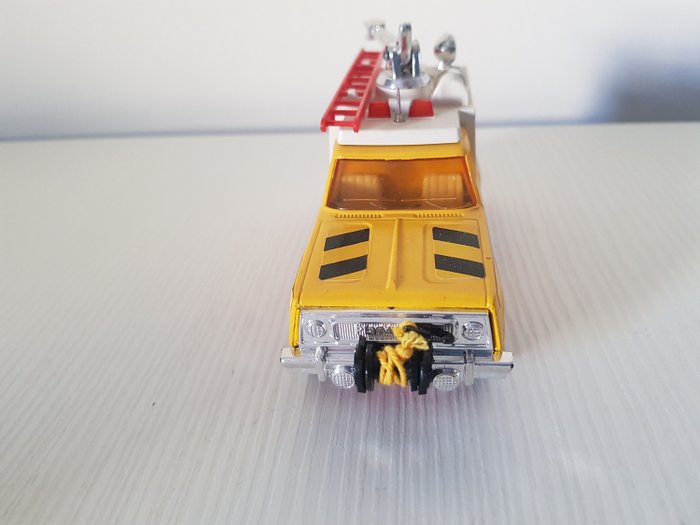 Image 3 of Matchbox - Plymouth Trail Duster Fire Tender, Doctor's Emergency Car, Ambulance, Mercury Police Car