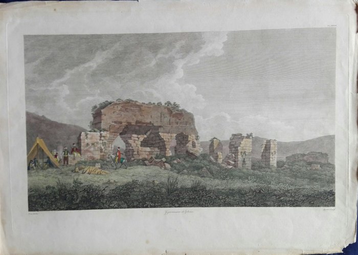 Image 3 of Turkey, Alexandria Troas, Gymnasium at Alexandria troas; William Pars Ara - 1761-1780