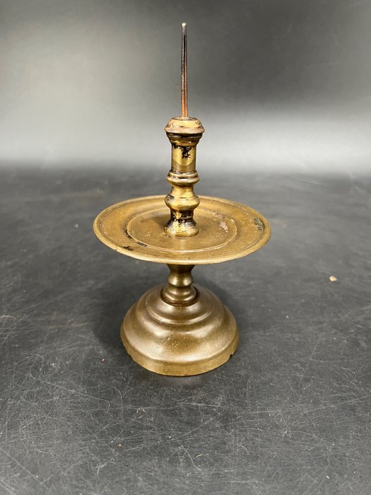 Image 2 of Dutch collar candlestick - Brass - Early 20th century