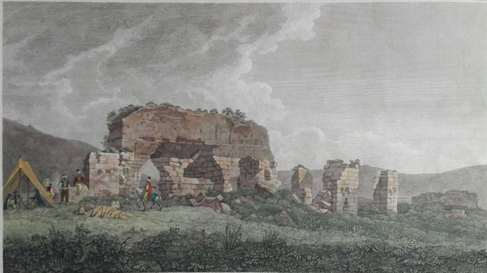 Preview of the first image of Turkey, Alexandria Troas, Gymnasium at Alexandria troas; William Pars Ara - 1761-1780.