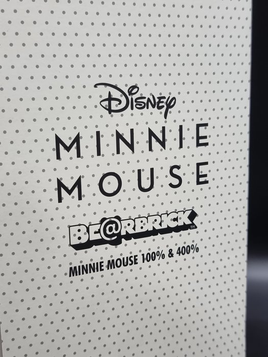 Image 3 of Disney Be@rbrick Minnie Mouse 400% & 100% - Minnie Mouse