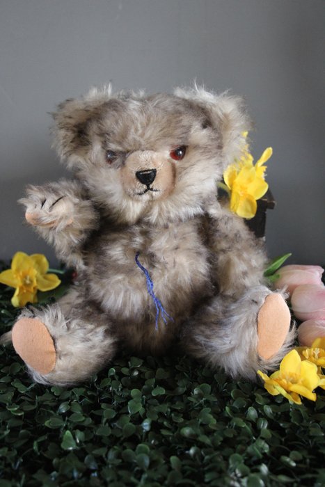Image 2 of Hermann Teddyberen - Vintage - Teddy bear pointed mohair - 1950-1959 - Germany