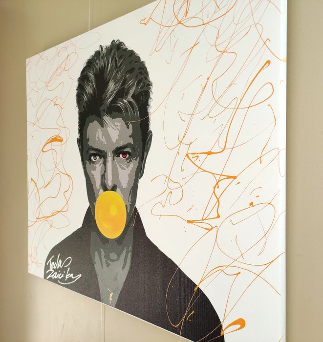Image 3 of TedyZet (XX) - POP_ David Bowie & yellow balloon