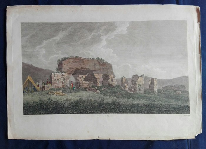 Image 2 of Turkey, Alexandria Troas, Gymnasium at Alexandria troas; William Pars Ara - 1761-1780