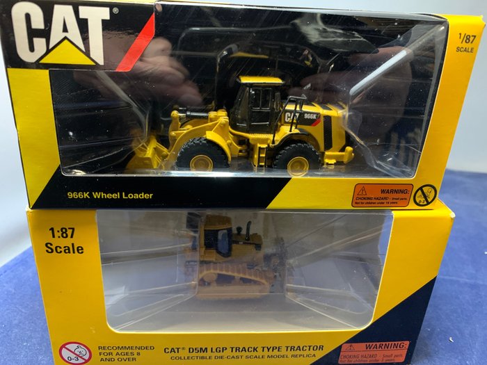 Preview of the first image of Tonkin, Norscot 1:87 - Model cars - 2 Diecast earthmoving machines.