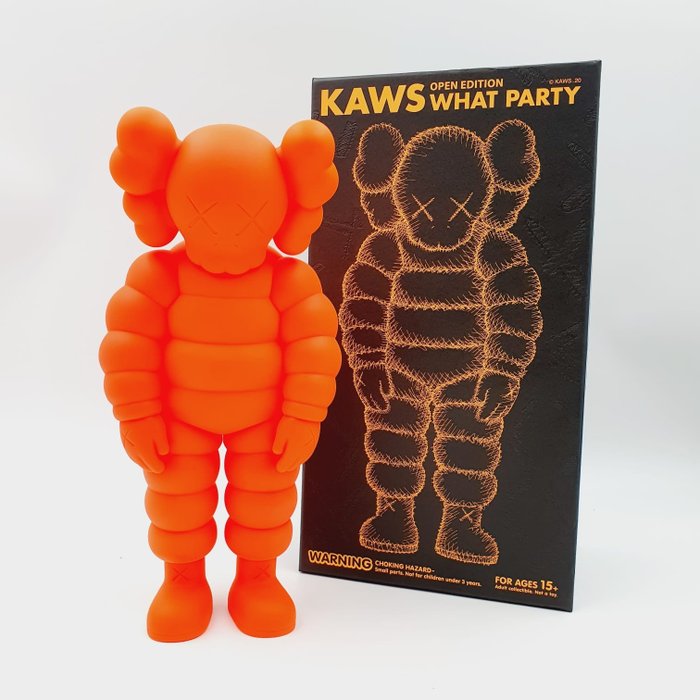 Kaws (1974) - Kaws What Party Orange 2020 - Catawiki