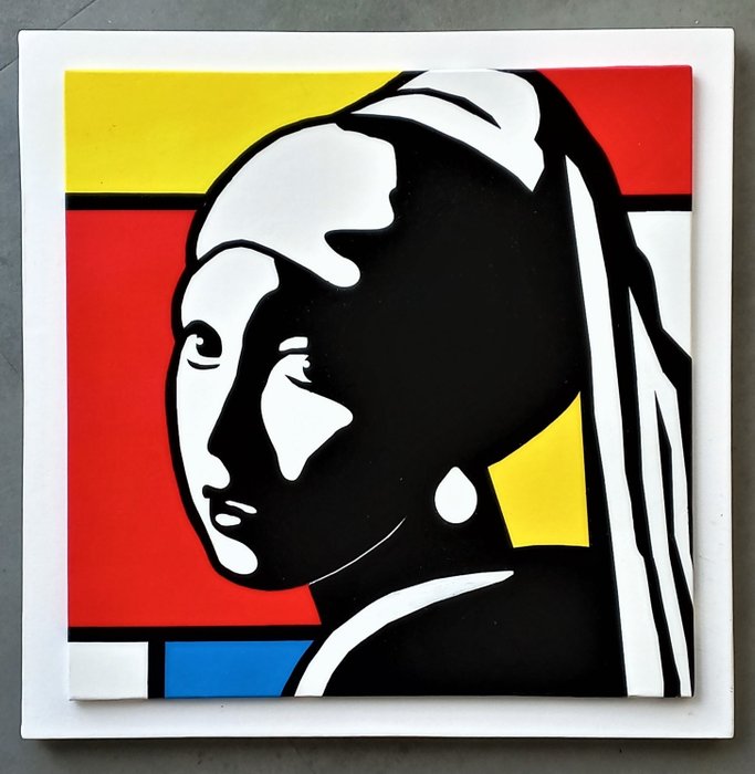 Preview of the first image of Mivillage - Girl meets Mondriaan - Nr. R 5.