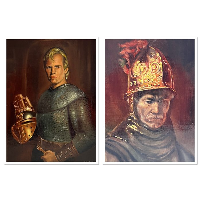 Preview of the first image of William Sibbons (XX) - A pair of portraits of noblemen.