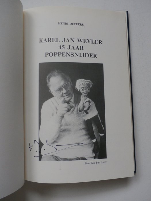 Image 3 of K.J. Weyler - 45 jaar poppensnijder (Pats / Suske en Wiske) - Luxe gesigneerde uitgave - Oplage: 40
