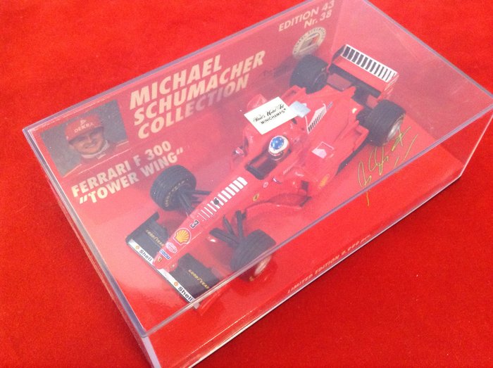 Image 2 of MiniChamps - 1:43 - ref. #984300 Ferrari F300 F.1 Test Car Fiorano 1998 - black carbon fibre