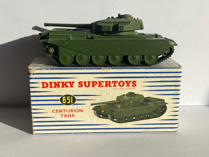 Preview of the first image of Dinky Toys - 1:43 - Supertoys Centurion Tank Réf. 651 Made in England Meccano.