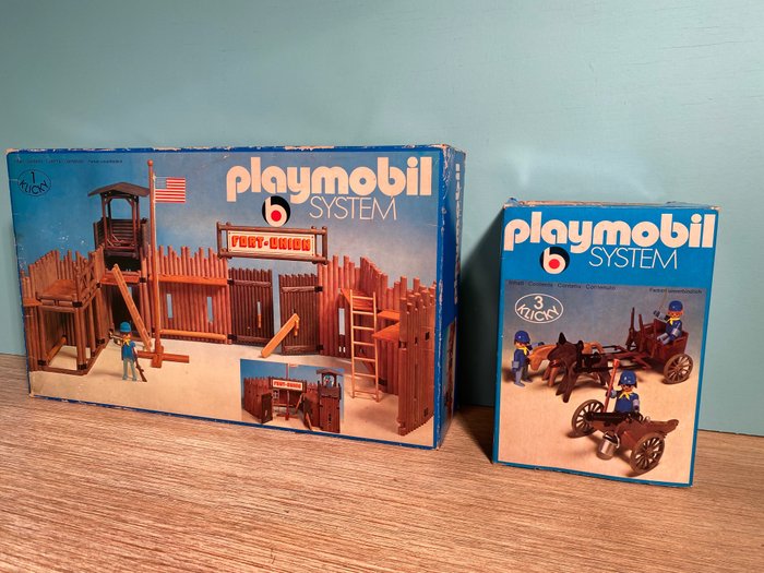 Preview of the first image of Playmobil - Vintage - Fort - 1970-1979.