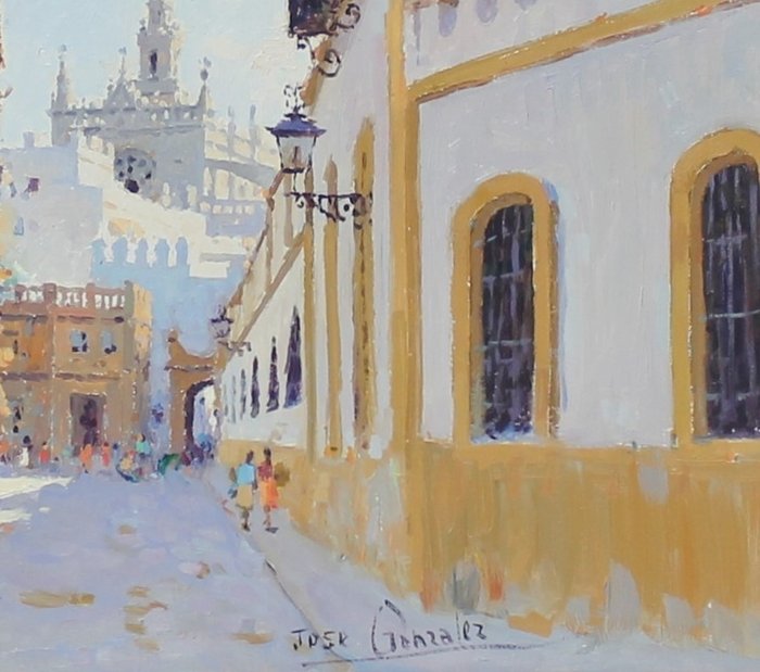Image 3 of José Gonzalez (1974-) - Vista de Sevilla (Postigo del Aceite)