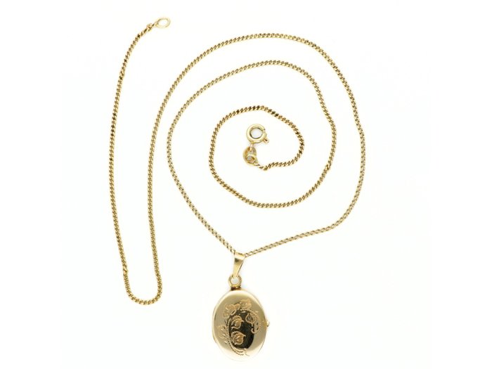 Image 3 of 14 kt. Gold - Necklace with pendant