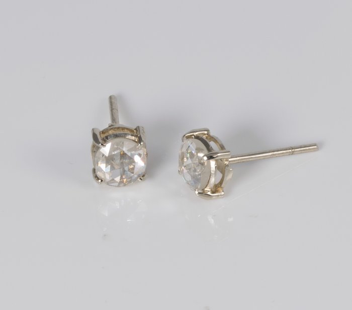Image 2 of 14 kt. Gold - Earrings Diamond