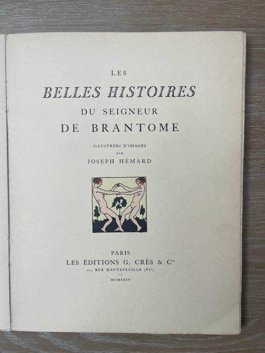 Image 3 of Joseph Hémard [ill.] - Les Belles histoires du seigneur de Brantome - 1924