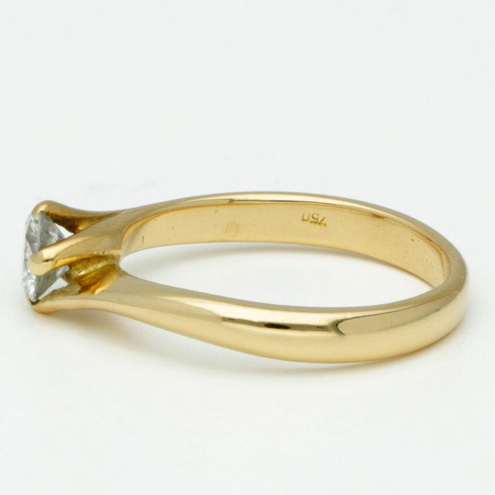 Image 3 of 18 kt. Gold - Ring - 0.39 ct Diamond