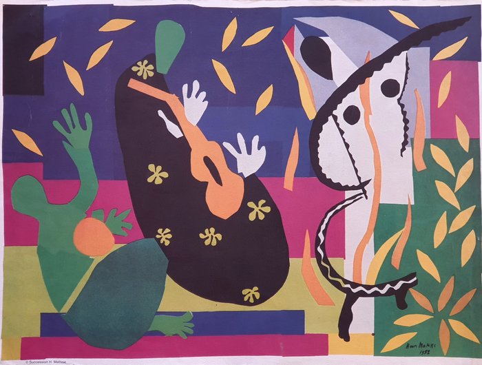 Preview of the first image of Henri Matisse (1869-1954), after - Tristesse du roi.