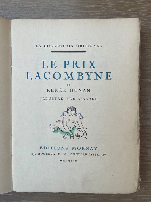 Image 3 of Renée Dunan / Oberle - Le Prix Lacombyne - 1924