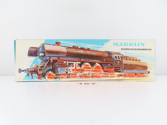 Image 3 of Märklin H0 - 3048.6 - Steam locomotive with tender - BR 01, with smoke generator - DB