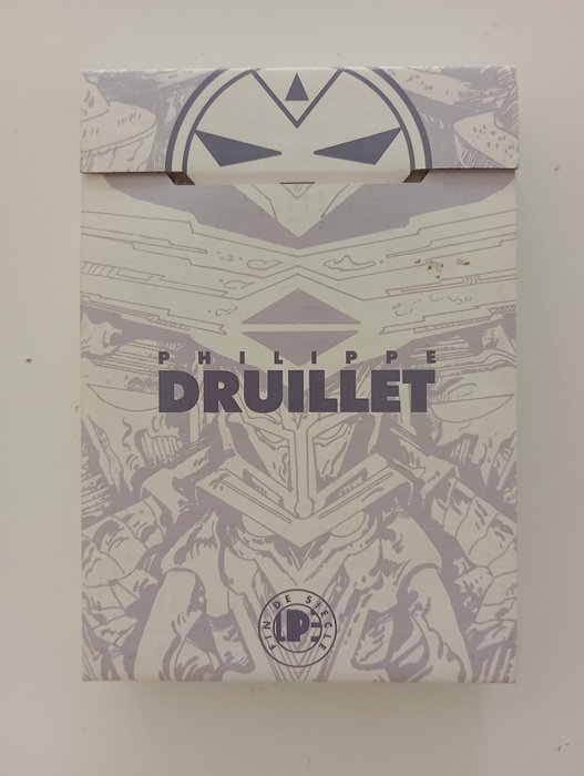 Preview of the first image of Druillet, Philippe - Portfolio Le Pythagore - Retours - (1993).