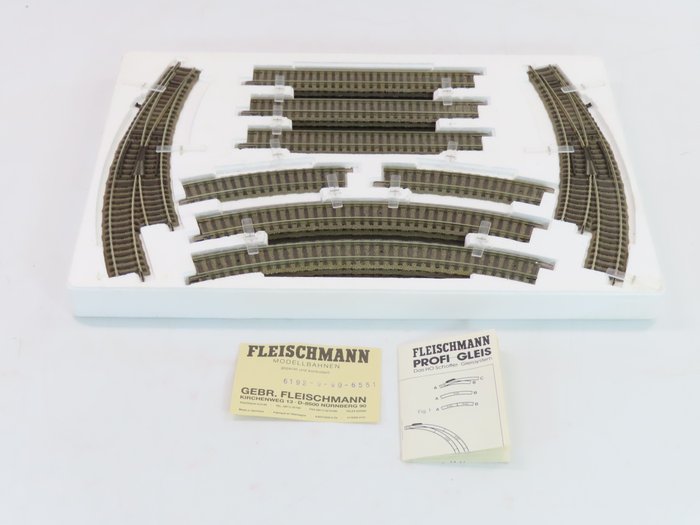 Preview of the first image of Fleischmann H0 - 6192 - Tracks - Professional slide Parallel set (D).