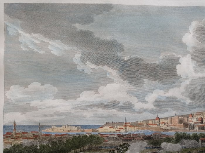 Image 2 of Italy, Campania, Napoli; Vernet / Couché - Prise de Naples, le 12 Pluviose, an VII - 1821-1850