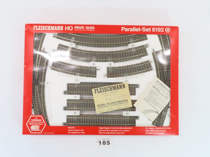 Image 2 of Fleischmann H0 - 6192 - Tracks - Professional slide Parallel set (D)