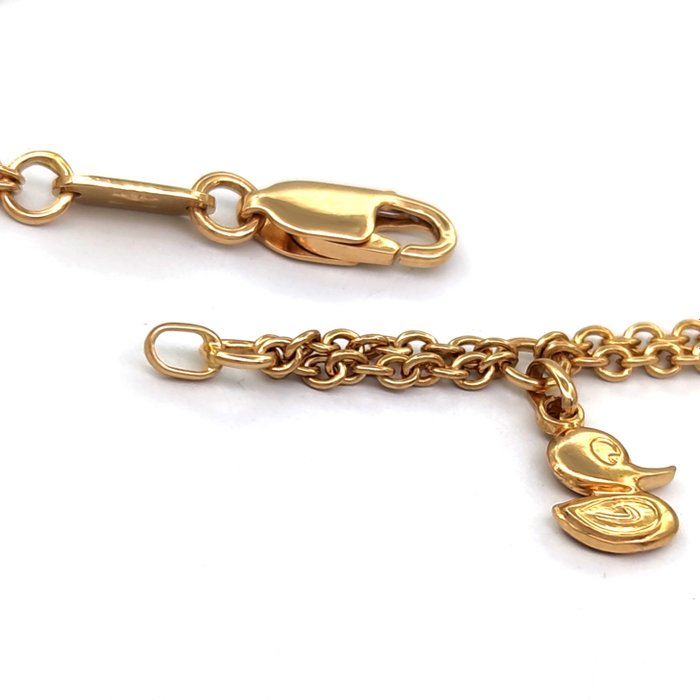 Image 3 of 18 kt. Yellow gold - Bracelet, Pendant