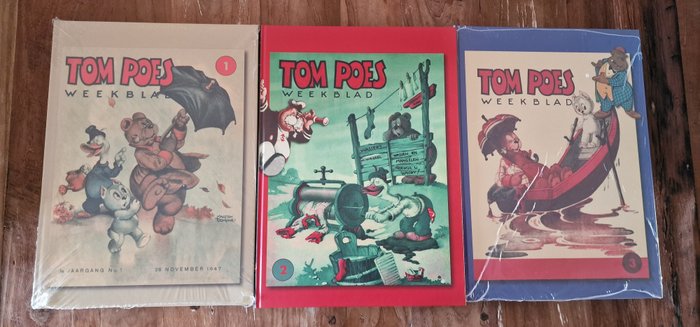 Image 2 of Bommel en Tom Poes - Tom Poes weekblad bundelingen - Hardcover - First edition - (2009/2012)