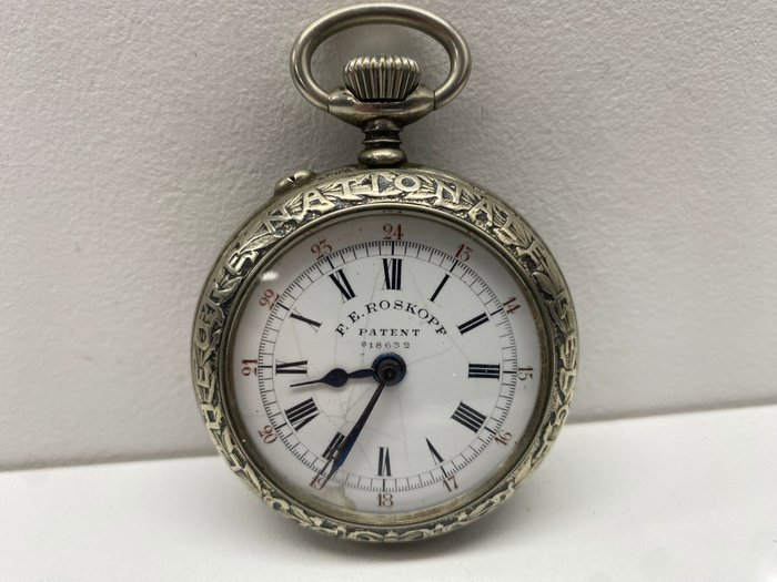 Image 2 of Roskopf - L’Heure Nationale Belge - pocket watch NO RESERVE PRICE - Men - 1901-1949