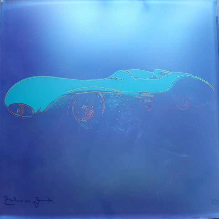 Image 2 of Andy Warhol & Rosenthal - Mercedes (Silver Arrow violette)