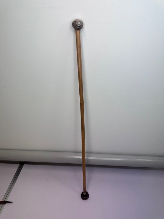 Image 3 of Walking stick - Bamboo, Silver - Circa 1930